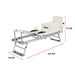 Nordcore Pilates Reformer, taitettava, valkoinen