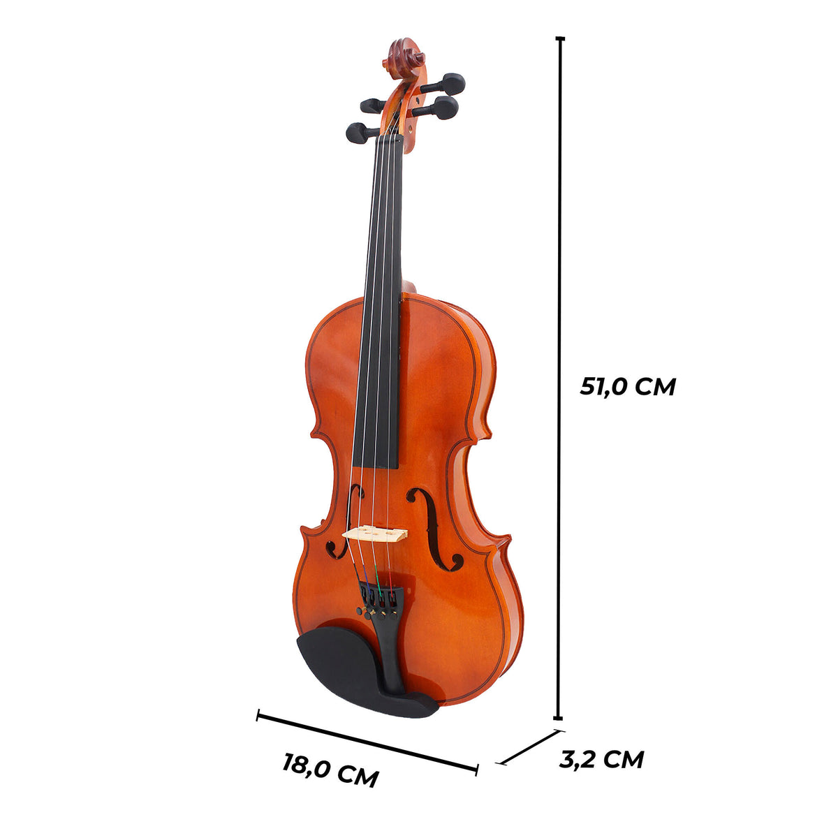 
              Lykke Viulu Classic, koko 1/2, 13"