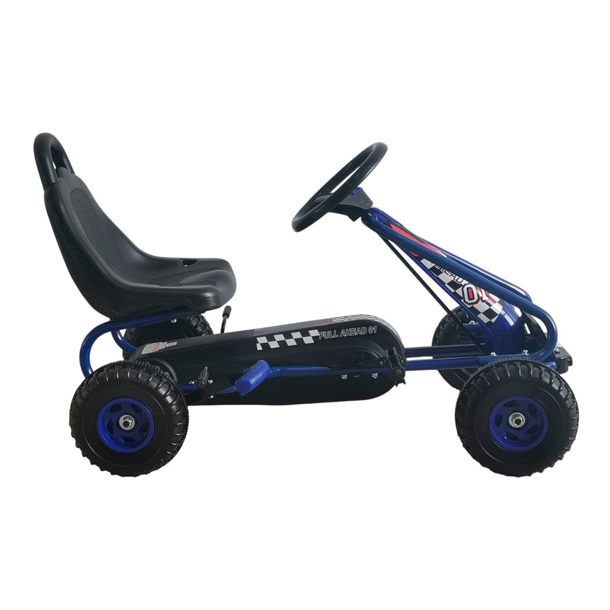 karting à pedale React Pedal Go Kart Rally Blue - 129,00 EUR