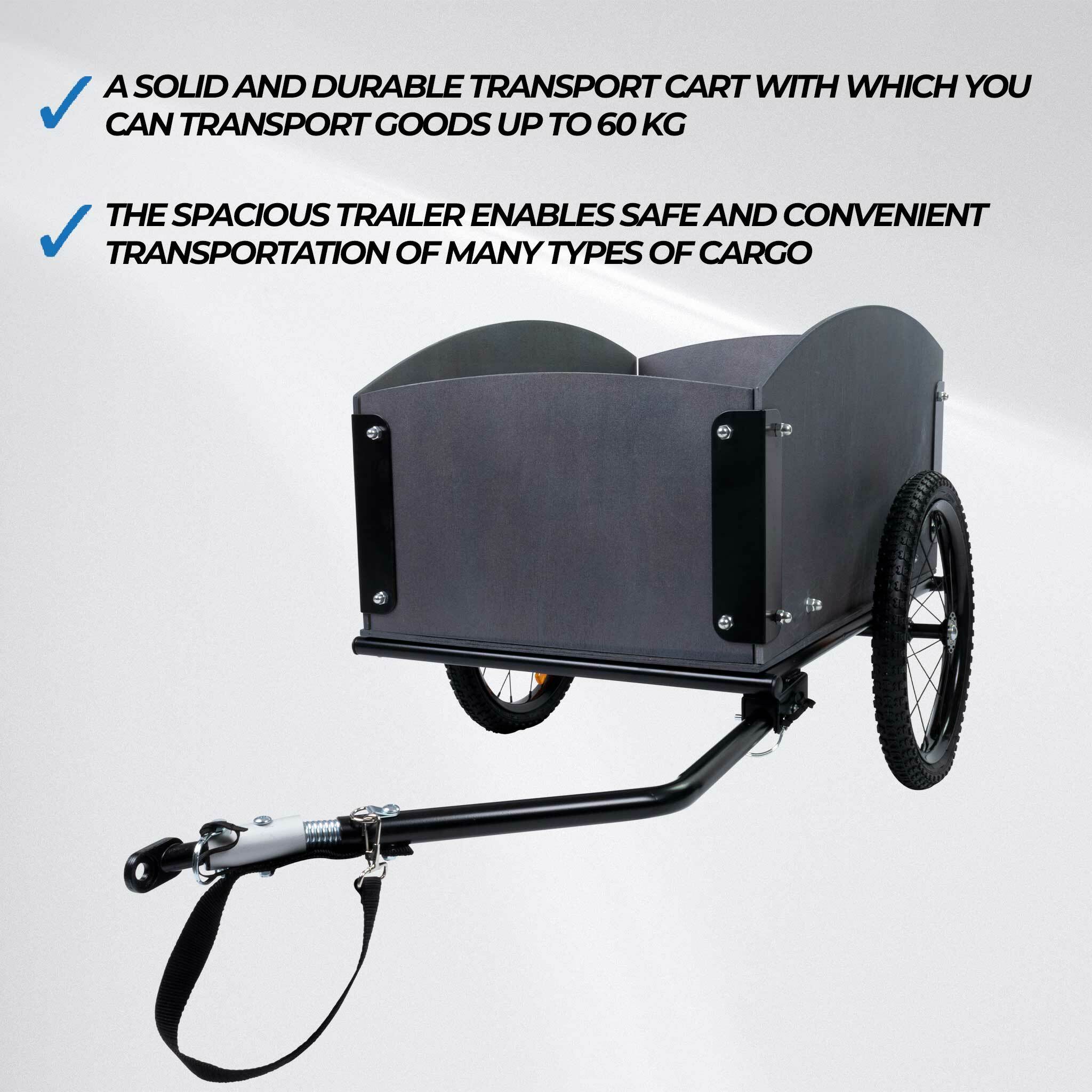 Trekker Bike Trailer with edges - 179,00 EUR
