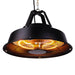 Fornorth Estufa de Exterior Ceiling Heater Comfort 1500W, negro