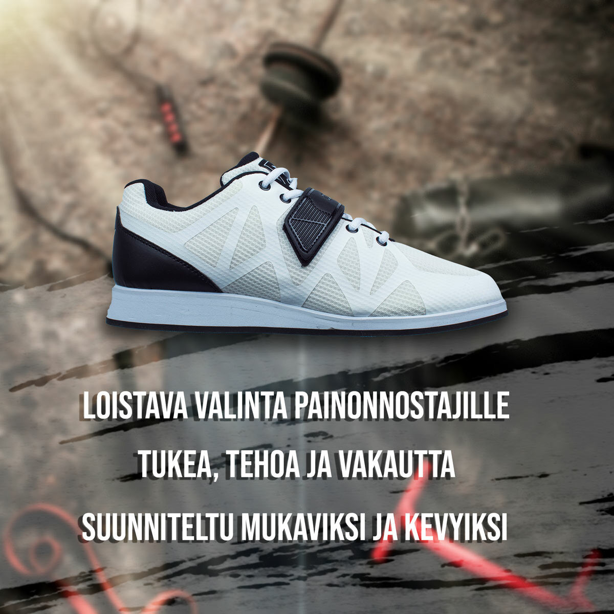 
              Core painonnostokengät, valkoinen