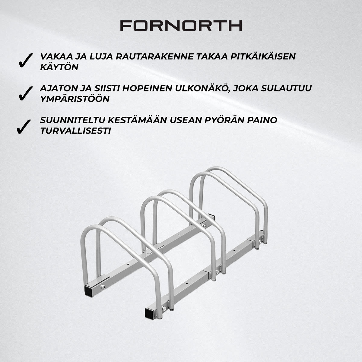 
              Fornorth Pyöräteline, 3-paikkainen