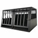 Trekker Dog Crate L 89x69x50cm, Black