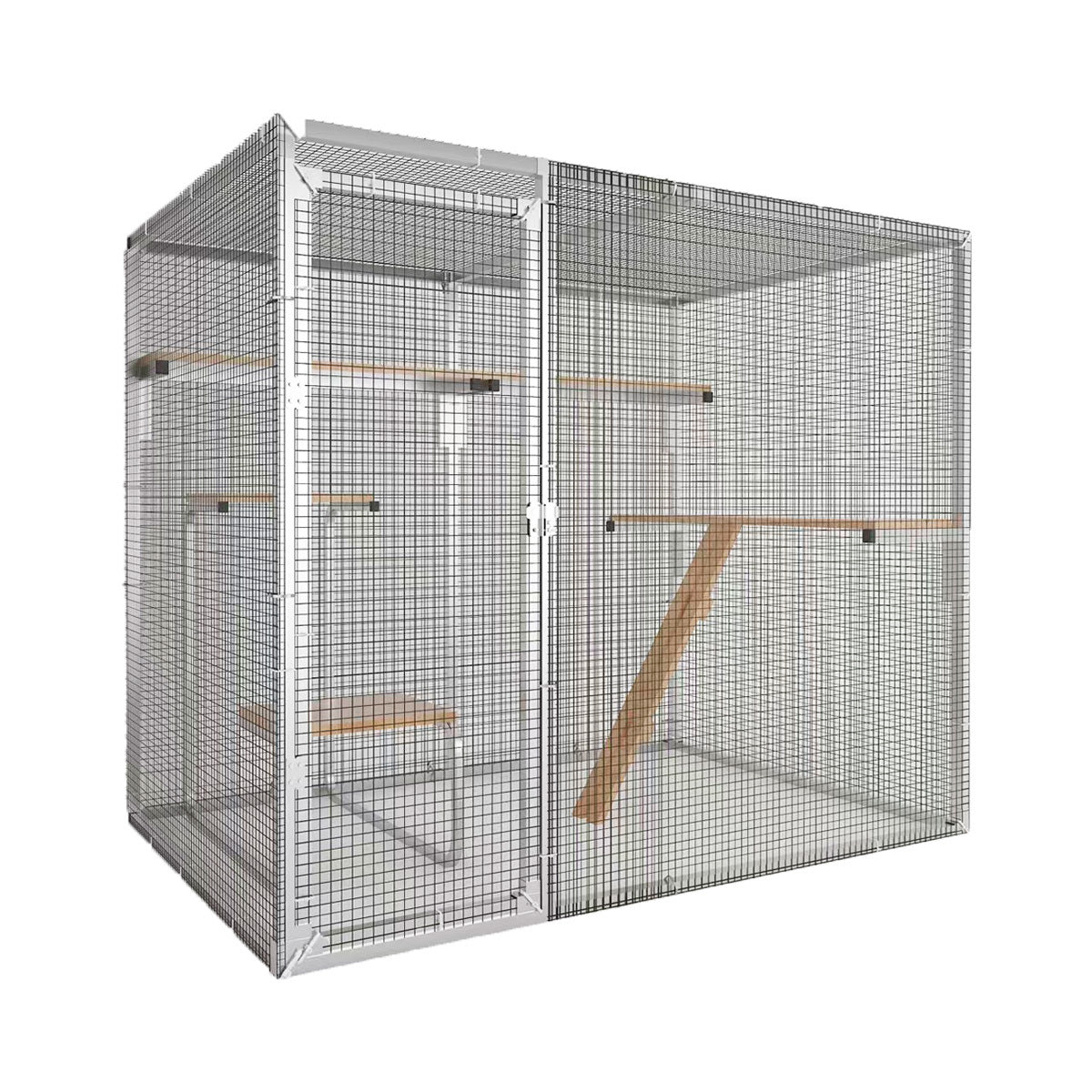 Trekker Recinto per Gatti da Esterno 2,5x1,5x1,95m