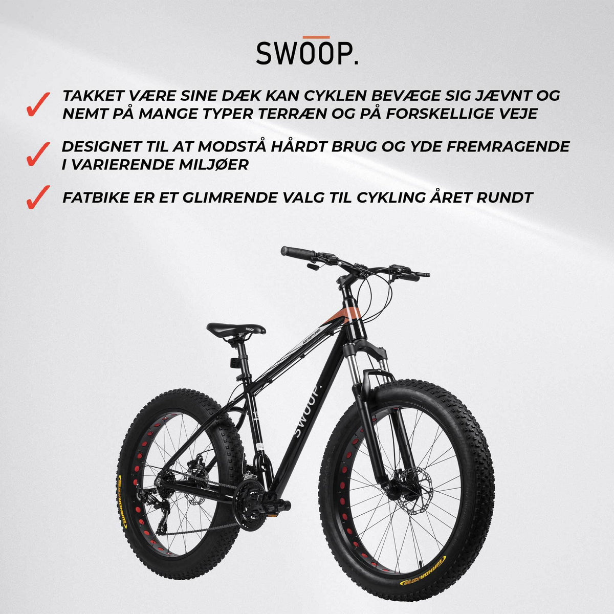 
              Swoop Fatbike 26&quot; Adventurer