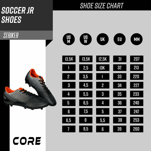 Core Football Boots JR Striker - 39,90 EUR - Nordic ProStore