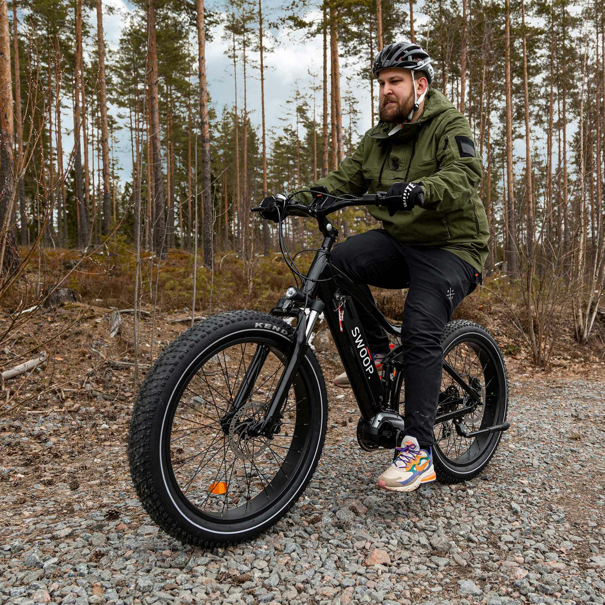 
              Swoop Fat Bike Elettrica Ranger, 26&quot;
