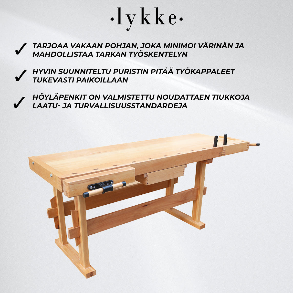 
              Lykke Höyläpenkki Pro