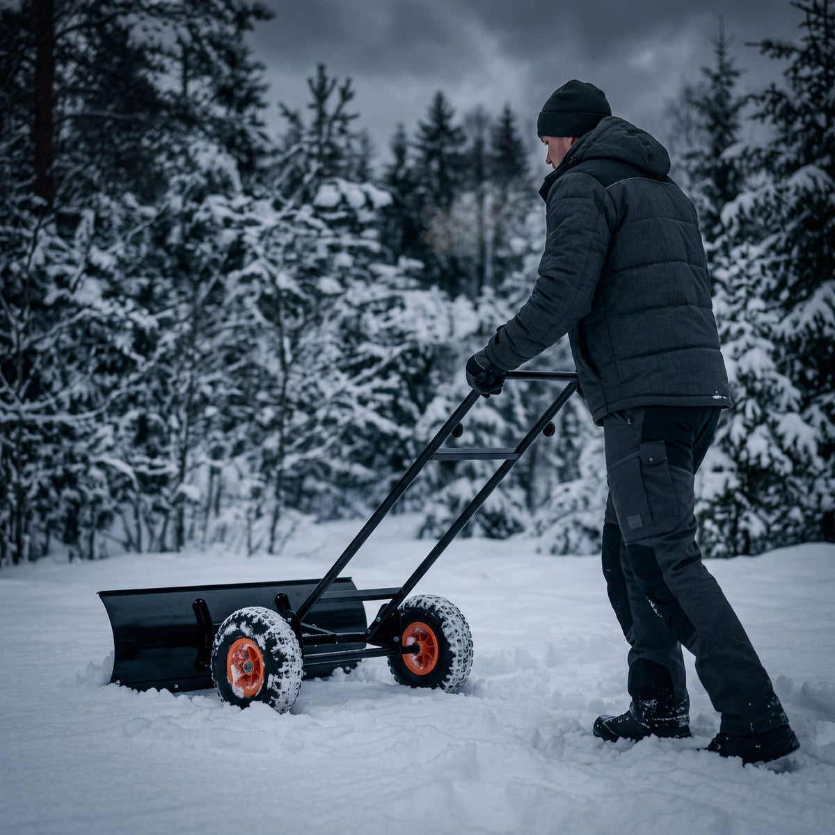 
              Fornorth Schneehexe mit Rädern