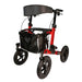 Arvo Deambulatore Rollator Outdoor, Rosso