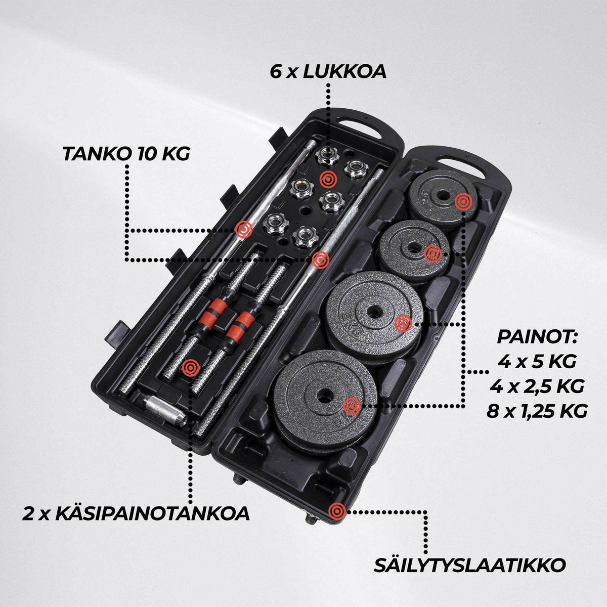 
              Nordcore Painosetti Core 50kg