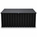 Fornorth udendørs opbevaringsboks 183x88x94 cm 1303L, sort