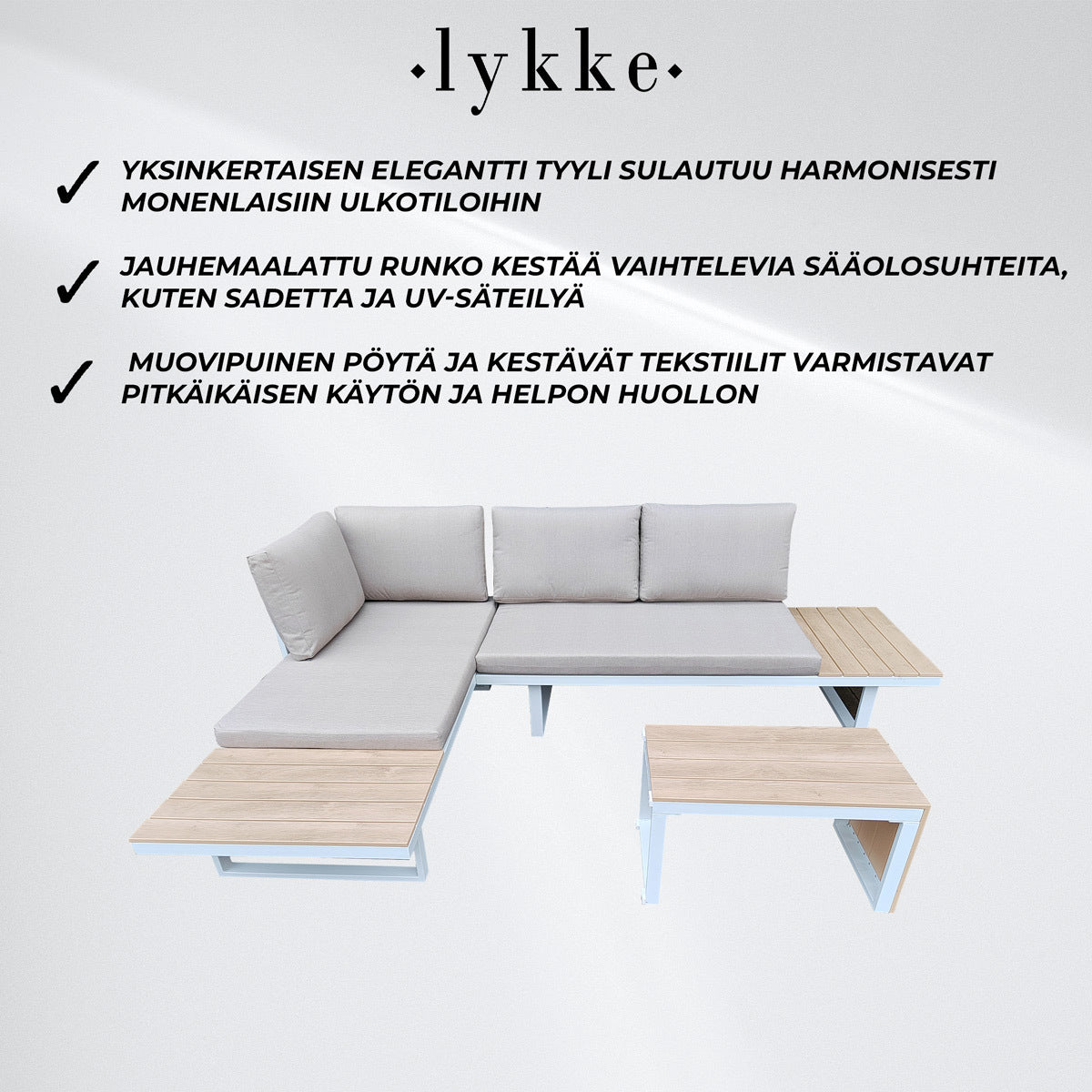 
              Lykke Ulkosohvaryhmä Sundsvall, natural