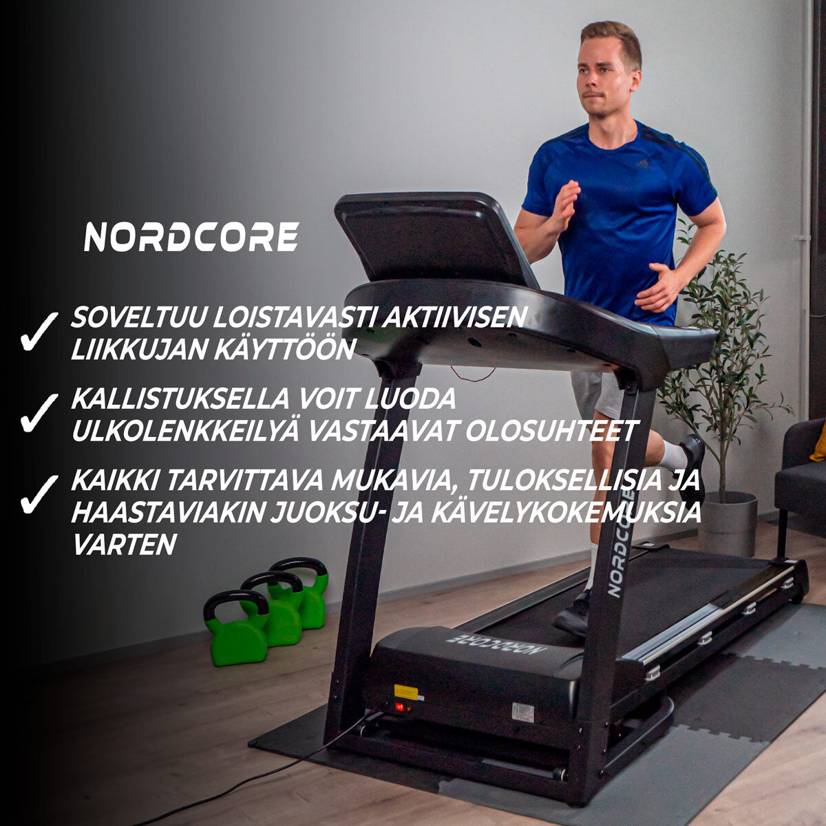 
              Nordcore Juoksumatto Core 4500