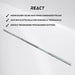 React Punttitanko 10kg 150cm/30mm