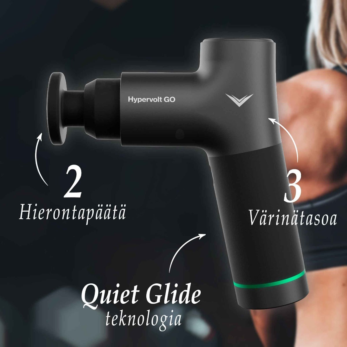 
              Hyperice Hypervolt GO Lihashuoltovasara