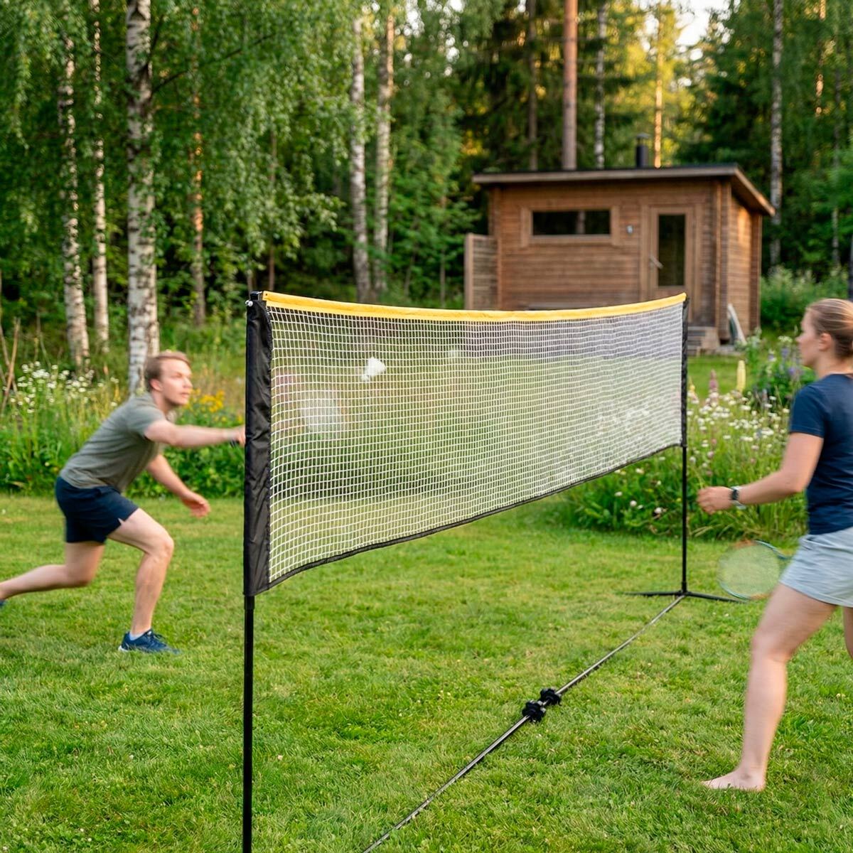 
              React Badminton Net Height Adjustable 500x80 cm