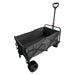 Fornorth Carrello da Giardino 115x61x105cm 100kg, nero