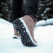 Trekker winterschoenen met spikes - Tan