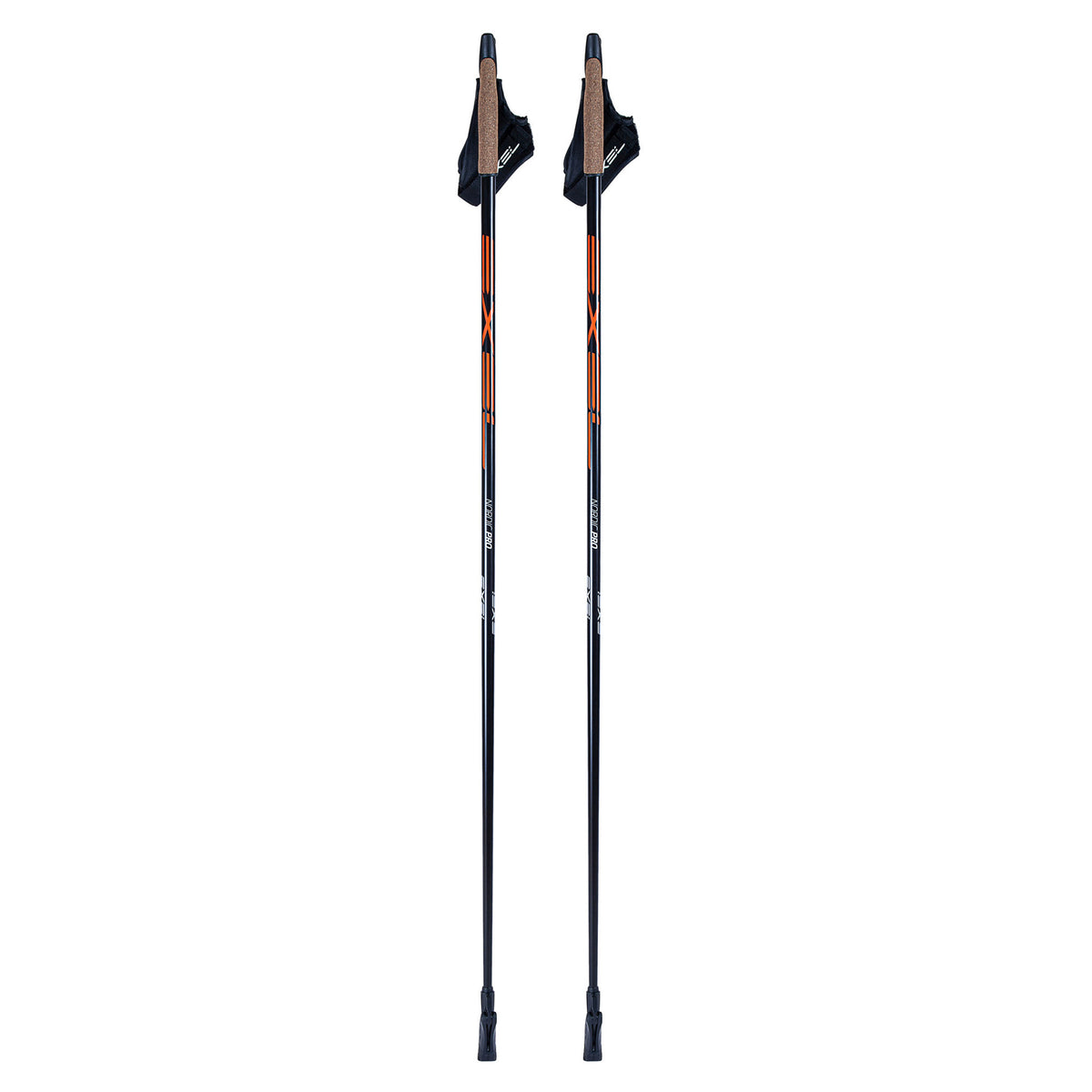 Exel Nordic Pro OEB QR Bastoncini da Nordic Walking Nero/Rosso