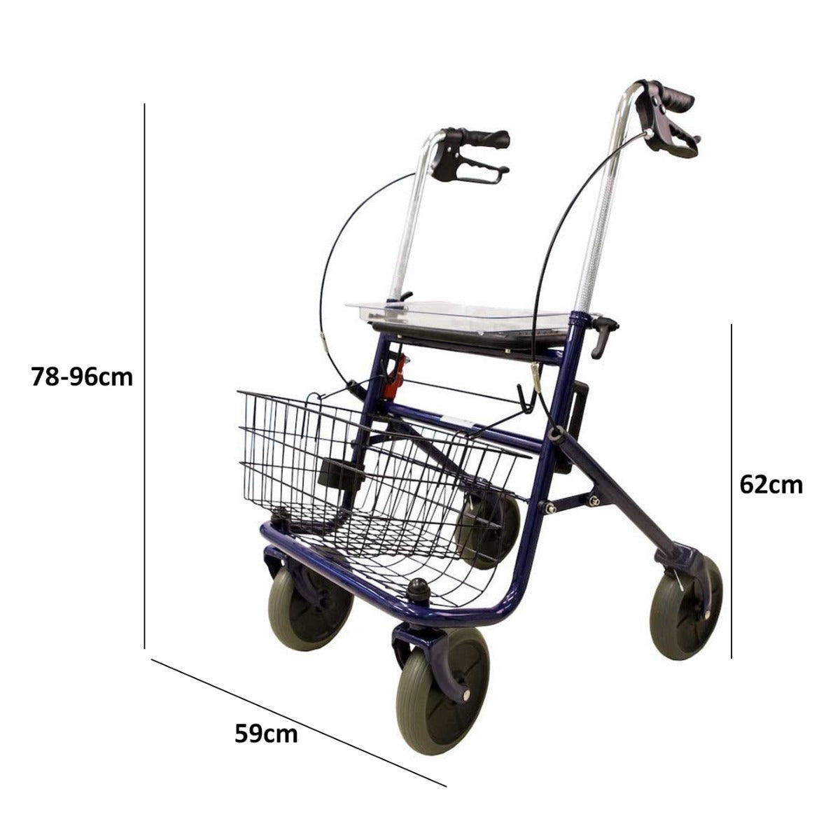 
              Rollaattori Arvo, sisä- ja ulkokäyttöön