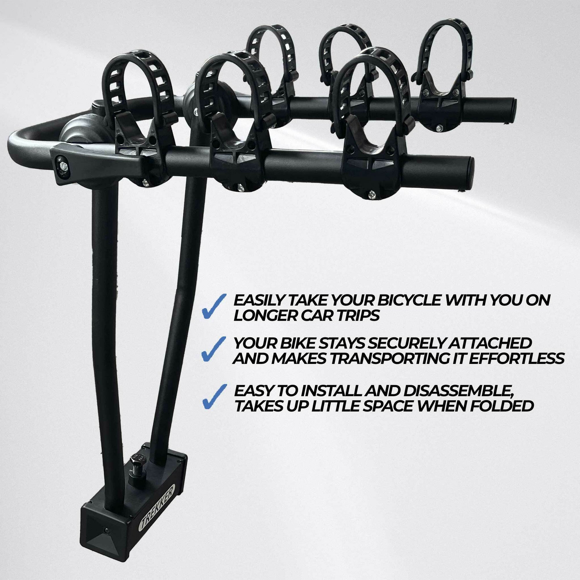 Trekker Portabicicletas para coche, 3 bicicletas P300
