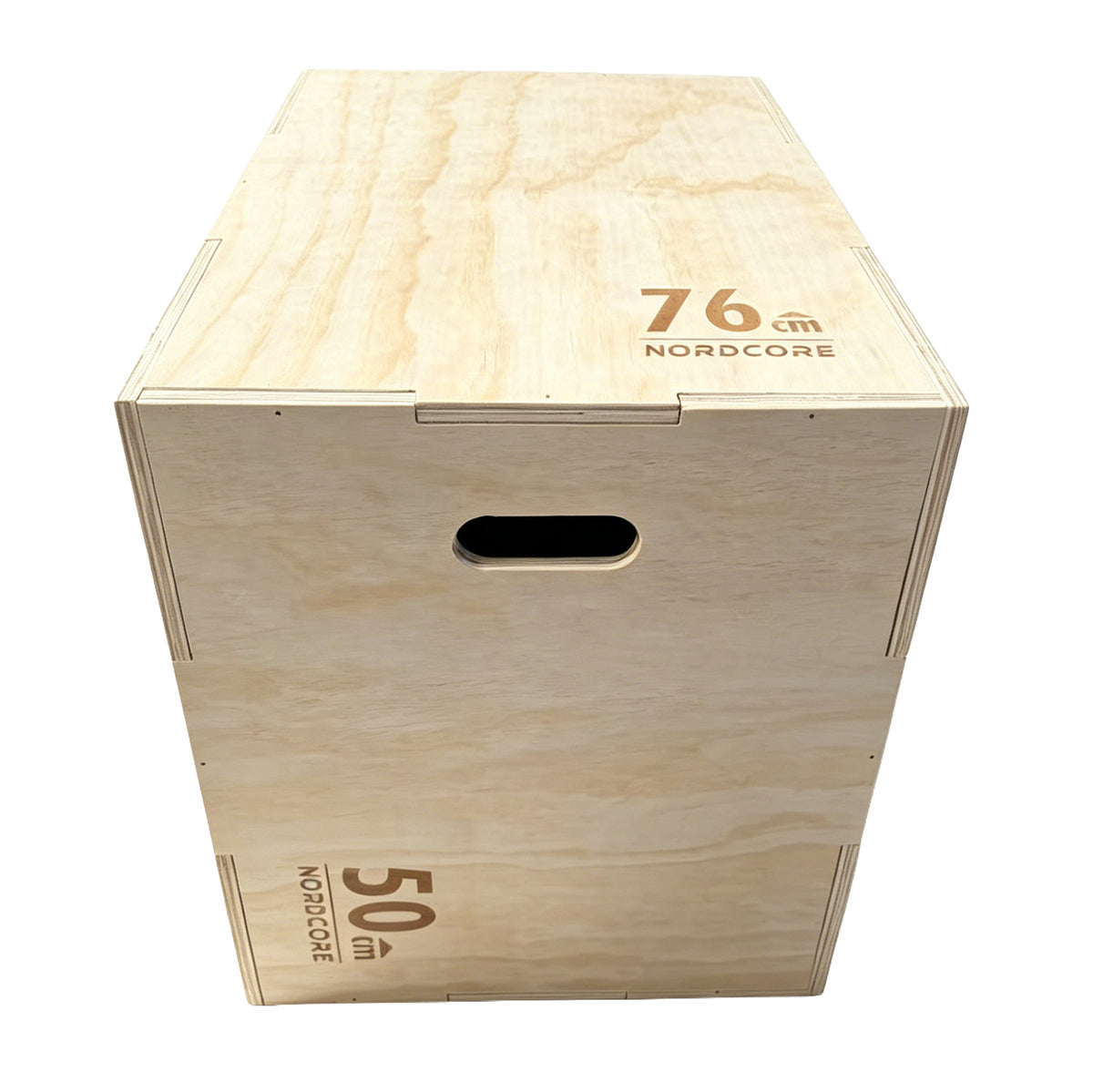 
              Nordcore Plyo Box Wooden 50X60X76CM