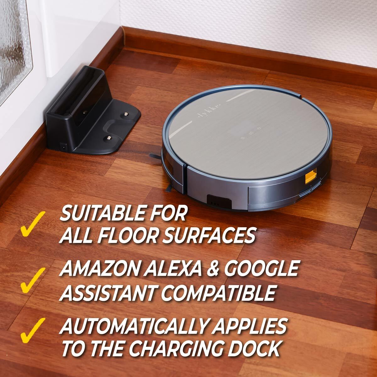 
              Lykke Robot Aspirador Deluxe 3000