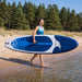 Deep Sea Stand up paddle XXL 330cm, Bleu-Blanc