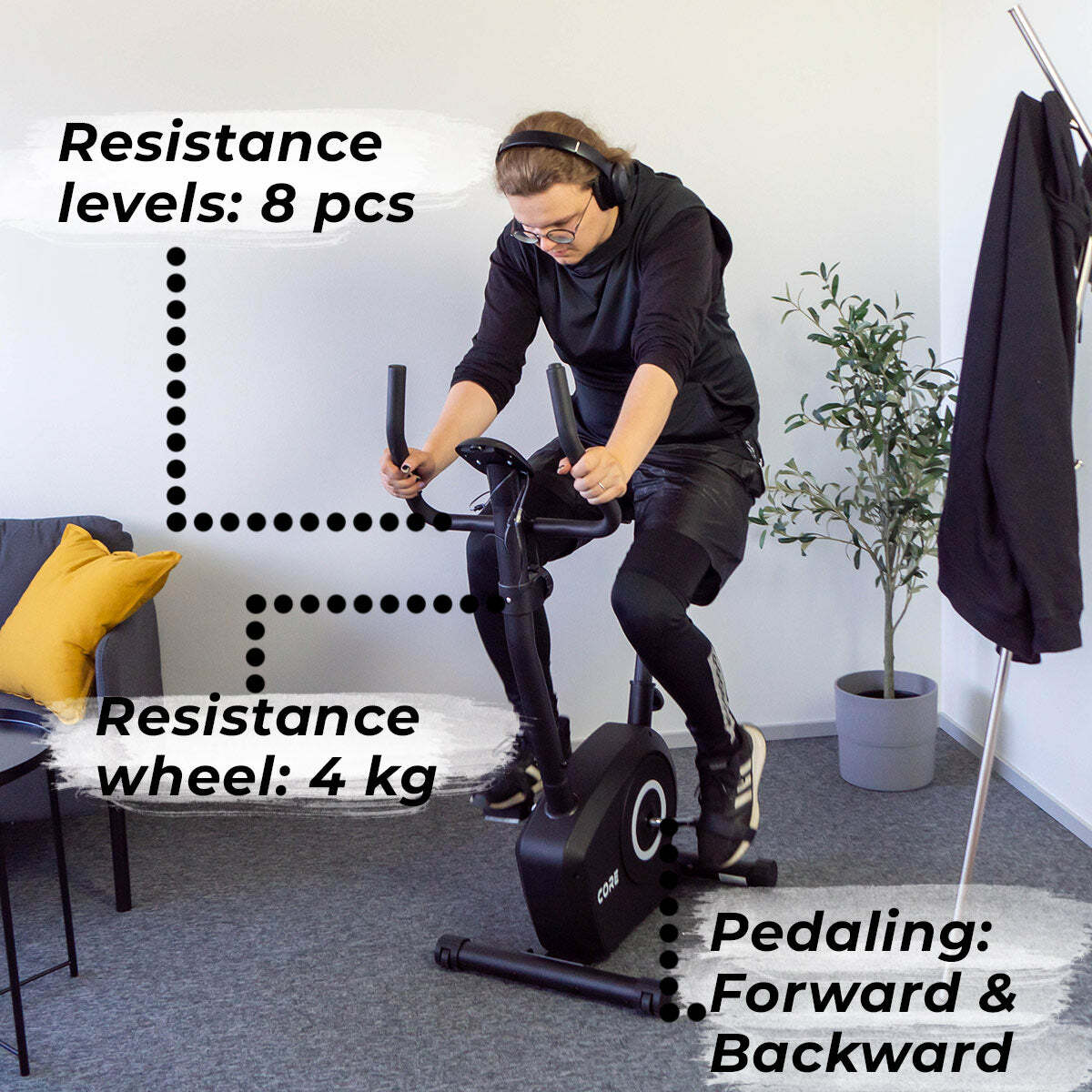 
              Core Vélo d&#39;appartement 400