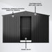 Fornorth Pihavarasto 11m2, musta