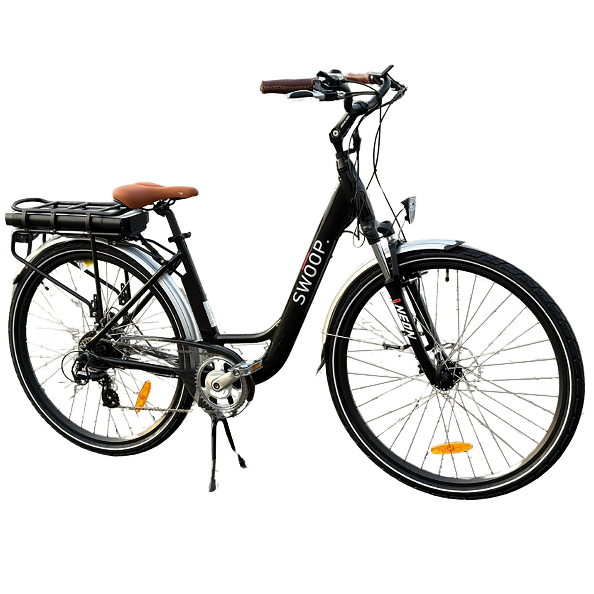 Swoop Women's Electric Assisted Bike, E-Bicycle City Edition, 28", Bla - Nordic ProStore Swoop Women's Electric Assisted Bike, E-Bicycle City Edition, 28", Bla - Nordic ProStore