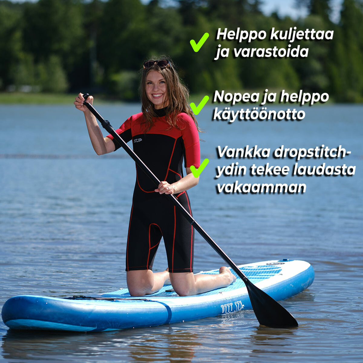 
              Deep Sea 2 x SUP-lautasetti Kayak Pro 300cm