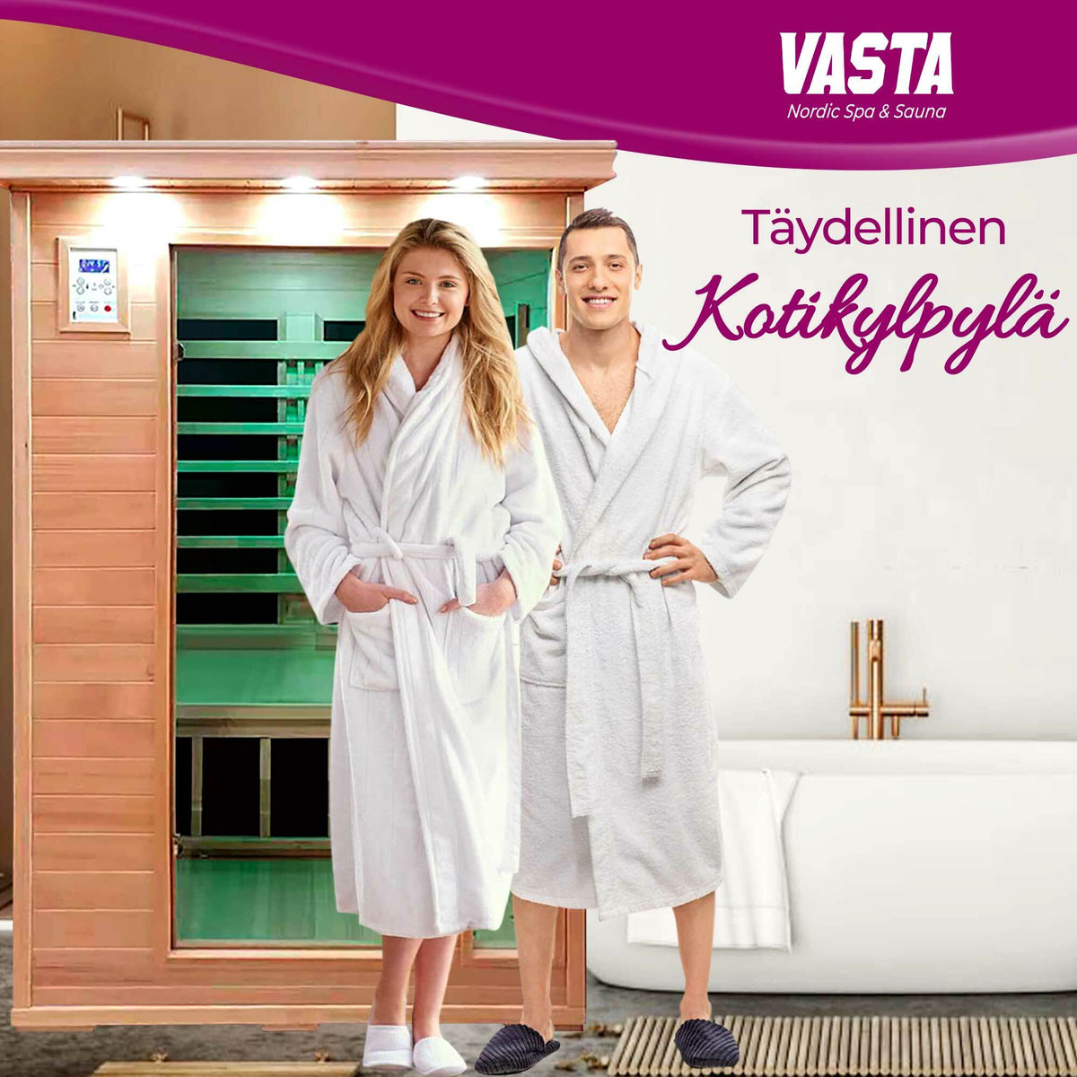 
              Vasta Infrapunasauna 2hlö