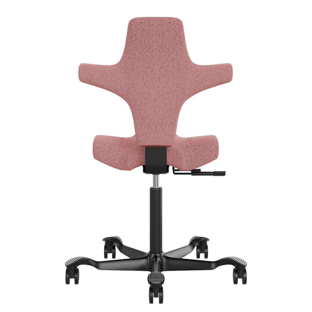 
              Chaise de bureau ergonomique Lykke Comfort, rose