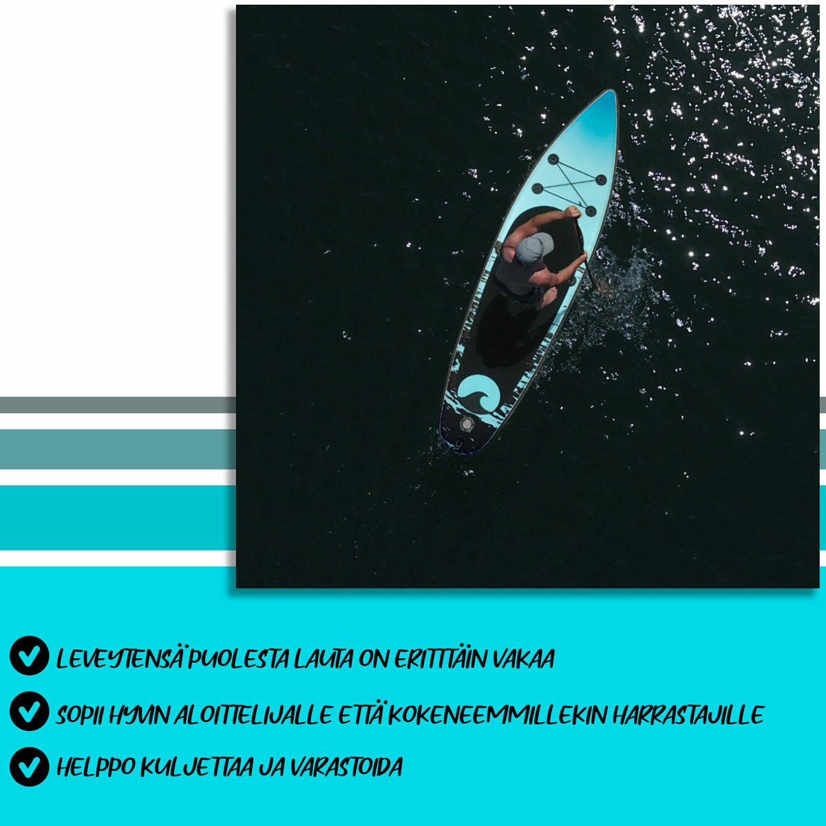 
              Deep Sea SUP-Lautasetti Flow 300cm