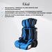 Kikid Kindersitz Basic 76-105cm R129, schwarz blau