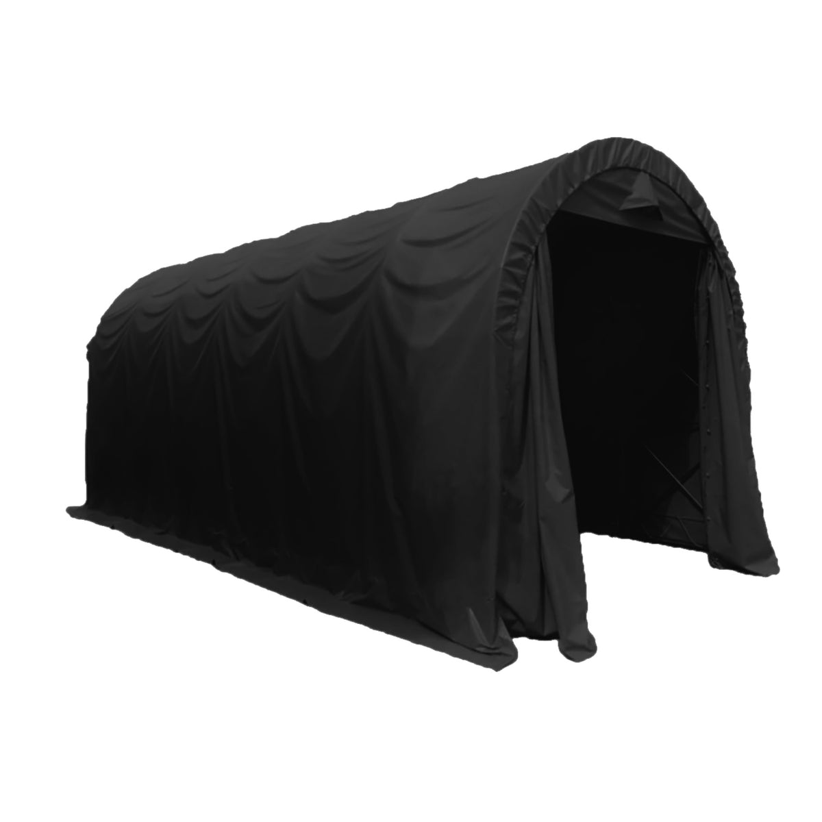 Fornorth Portable Garage 4x8m, black
