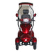 Arvo Mobility Scooter with Canopy P600 Red