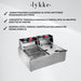 Lykke Rasvakeitin 6+6 l, 5 kW