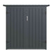 Fornorth Bike Shed For Two Bikes 142x198x157cm, Dark grey