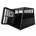 Trekker Cage de transport chien XXL 104x90.5x69.5cm, Noir