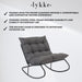 Lykke Rocking Chair Fjord, gray