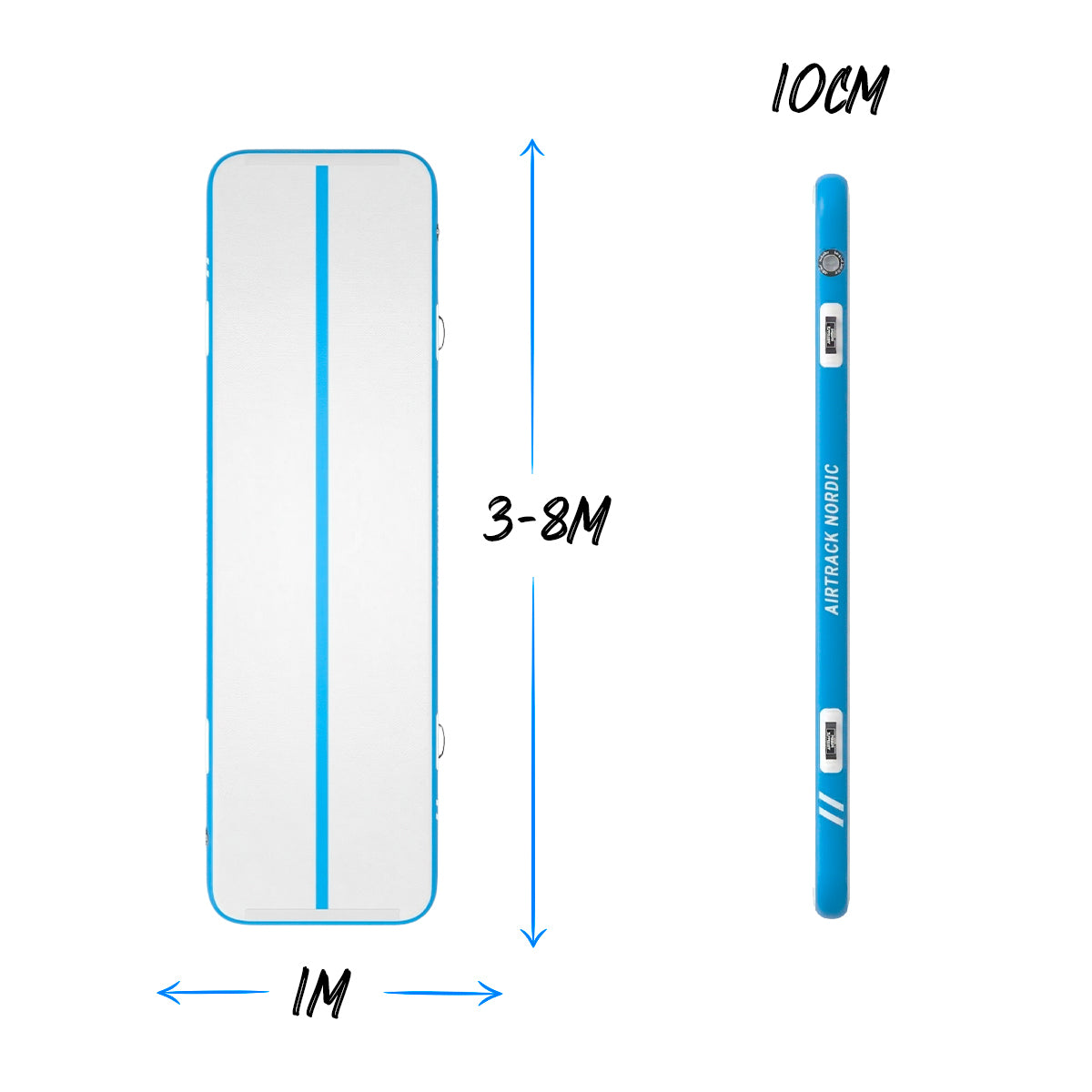 
              AirTrack Nordic Standard ilmavolttirata