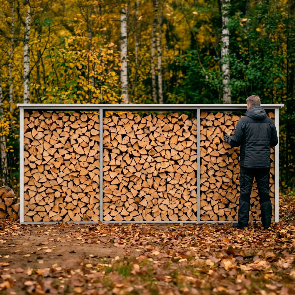 
              Fornorth Wood Storage 422x119x190cm (5.02m2)