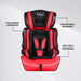Kikid Siège Auto Basic 76-150cm R129, noir rouge