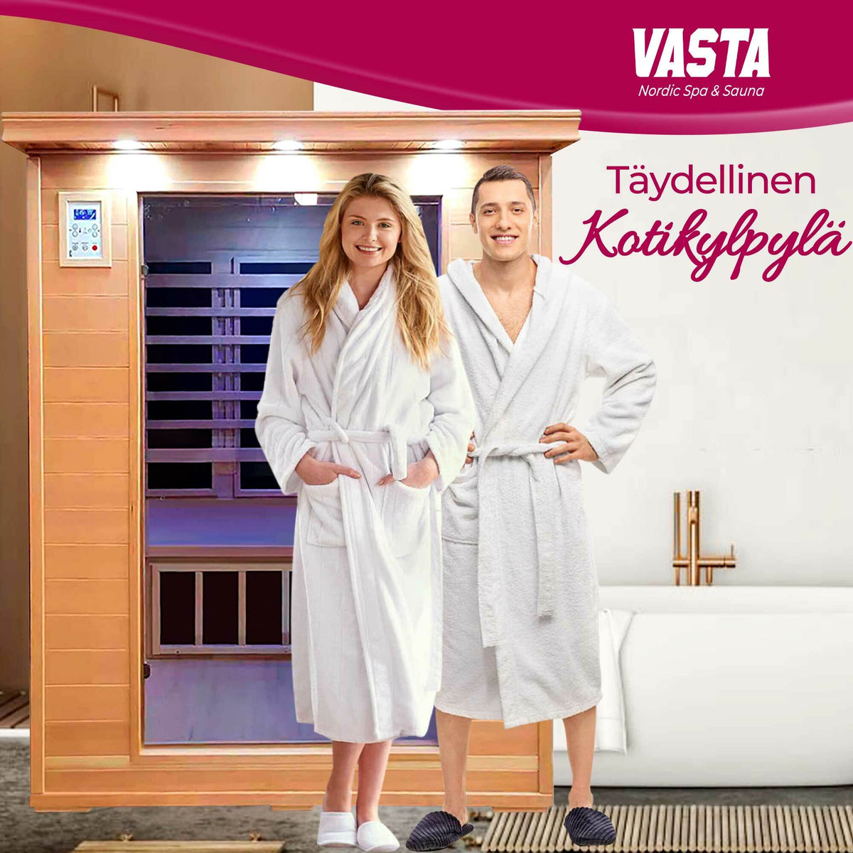 
              Vasta Infrapunasauna 3hlö