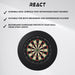 React Dartbord + Beschermring