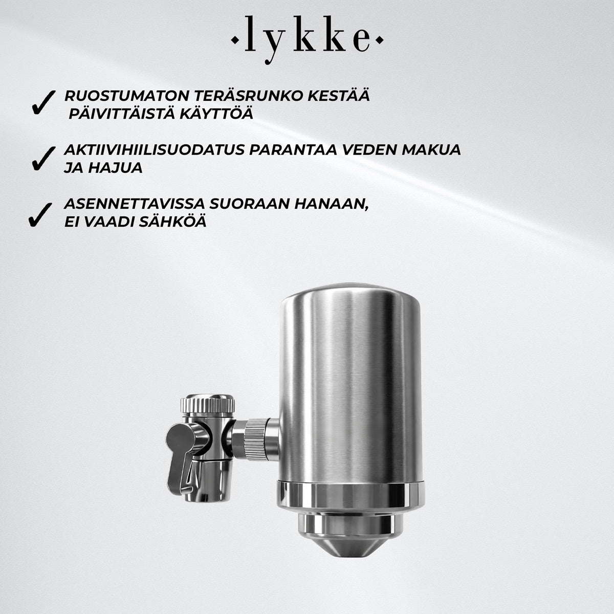 
              Lykke Hanasuodatin, Hopea